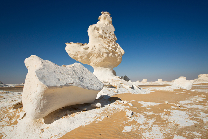 Deserto Branco (conhecido por Sahara el Beyda), Egito - Divulgação