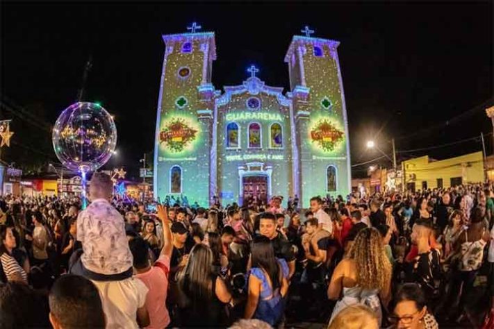 Natal - Guararema, Município de São Paulo - Reprodução do Instagram @prefeituradeguararema