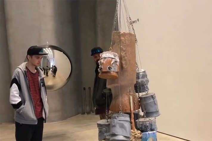 Prédio Len Lye Centre, em New Plymouth (Nova Zelândia) - Reprodução do Youtube Canal Hasler Whanau