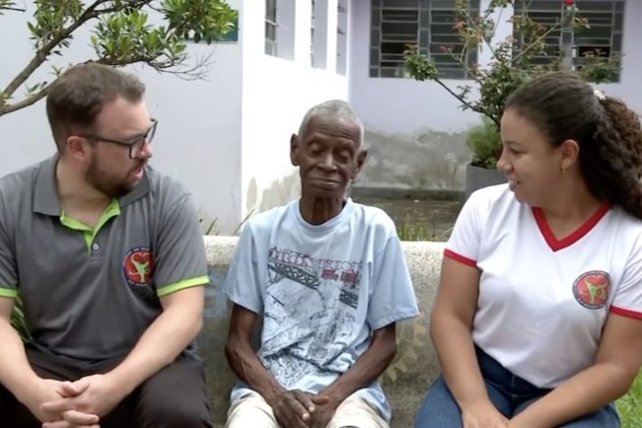 Idoso de 118 anos entra para o livro dos recordes como o homem mais velho do Brasil - Reprodução/EPTV