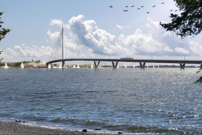 Ponte Kruunuvuorensilta, Helsinque, Finlândia - Divulgação