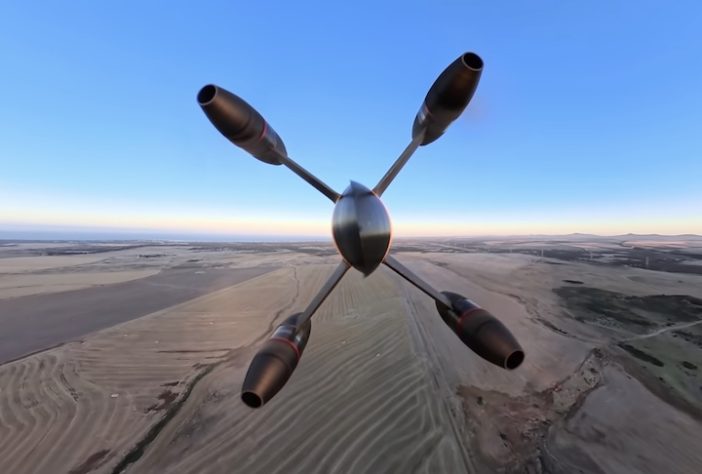 Drone criado por engenheiros sul-africanos com impressora 3D se torna o mais rápido do mundo - Reprodução/YouTube Luke Maximo Bell