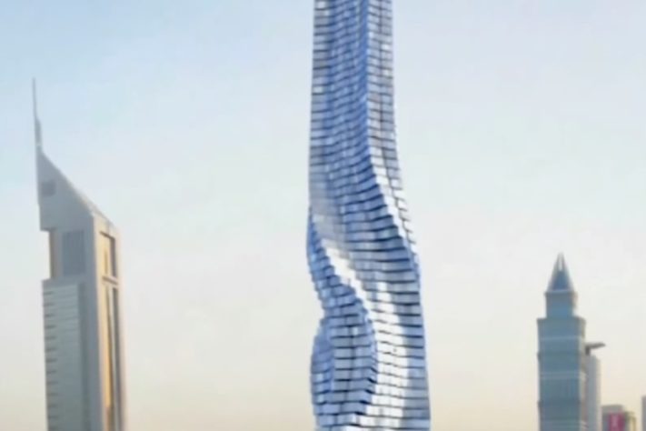 Dynamic Tower Dubai, projeto de edifício giratório em Dubai - Reprodução