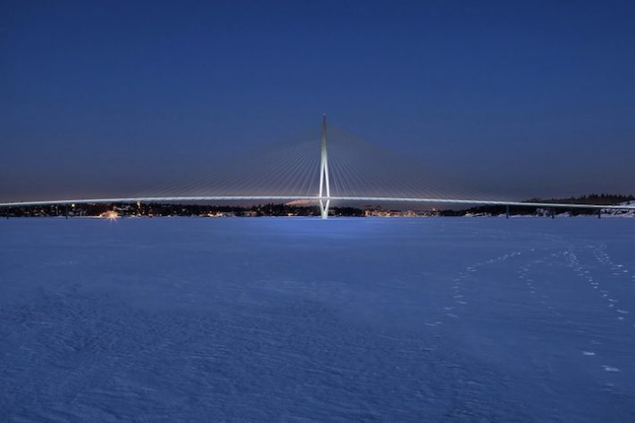 Ponte Kruunuvuorensilta, Helsinque, Finlândia - Divulgação
