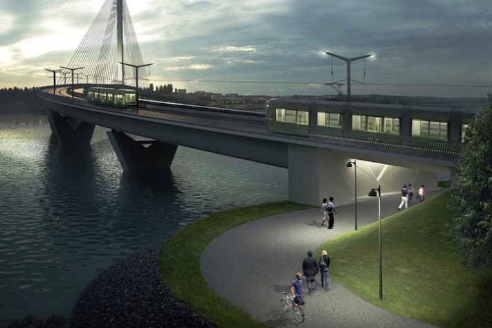 Ponte Kruunuvuorensilta, Helsinque, Finlândia - Divulgação