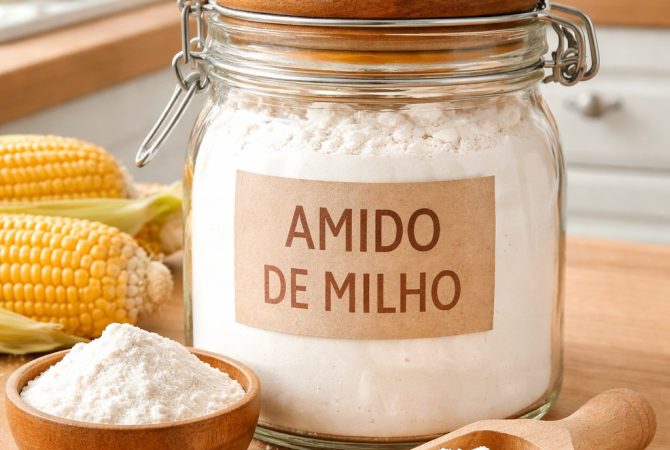 Por que a maisena é tão usada na culinária?