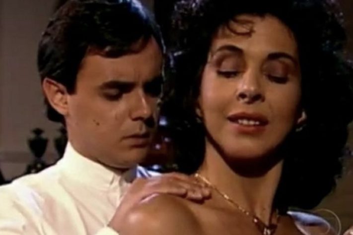 Betty Faria e Cássio Gabus Mendes em 