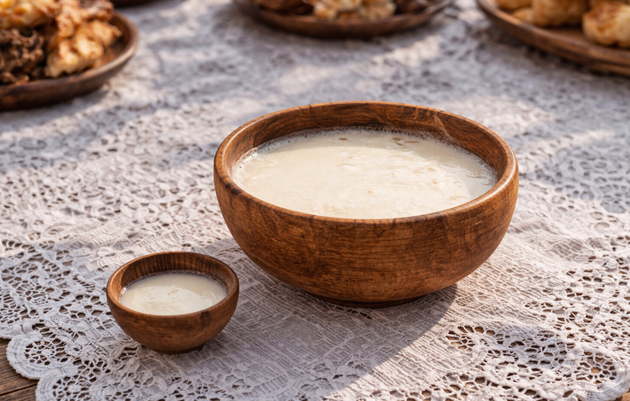 O kumis é rico em vitaminas, minerais e proteínas, sendo considerado energético e fortalecedor. Sua fermentação facilita a digestão e aumenta a biodisponibilidade de nutrientes. Historicamente, também foi usado como remédio natural para fortalecer o corpo e tratar doenças respiratórias.