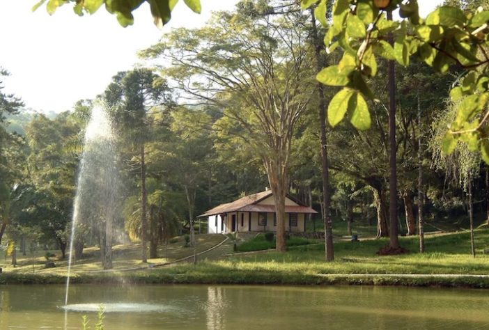 Casa de Cabangu, em Santos Dumont (MG) - Divulgação/Prefeitura de Santos Dumont