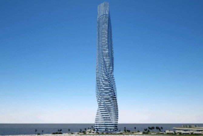 ‘Dynamic Tower’: veja o arranha-céu com 80 andares rotativos e turbinas eólicas que seria construído em Dubai