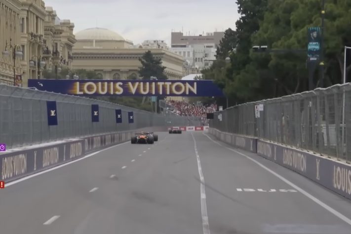 Fórmula 1 Grande Prêmio do Azerbaijão - Reprodução/YouTube