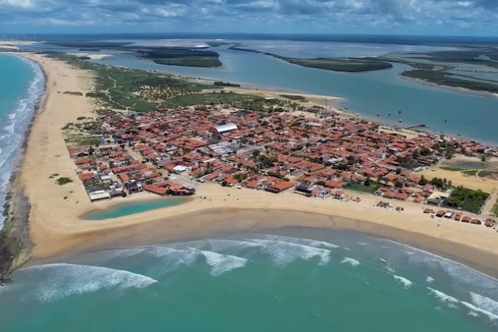 Galinhos, Rio Grande do Norte - Reprodução/YouTube Rolê Família