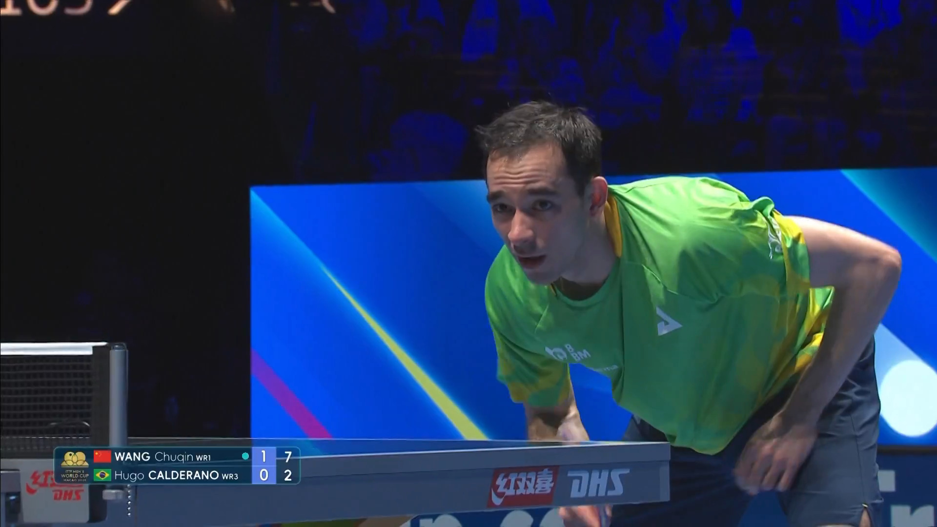 Como não há disputa pelo terceiro lugar, apesar da derrota, ele garantiu um lugar no pódio. A Copa do Mundo de Tênis de Mesa está entre as competições mais importantes da modalidade, ao lado do Campeonato Mundial e dos Jogos Olímpicos, e reúne todos os anos os principais atletas do ranking internacional.
