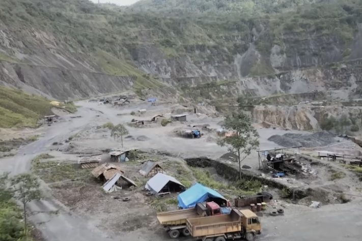 Mina de Panguna - Ilha de Bougainville, Papua-Nova Guiné - Reprodução/YouTube ARTE.tv Documentary