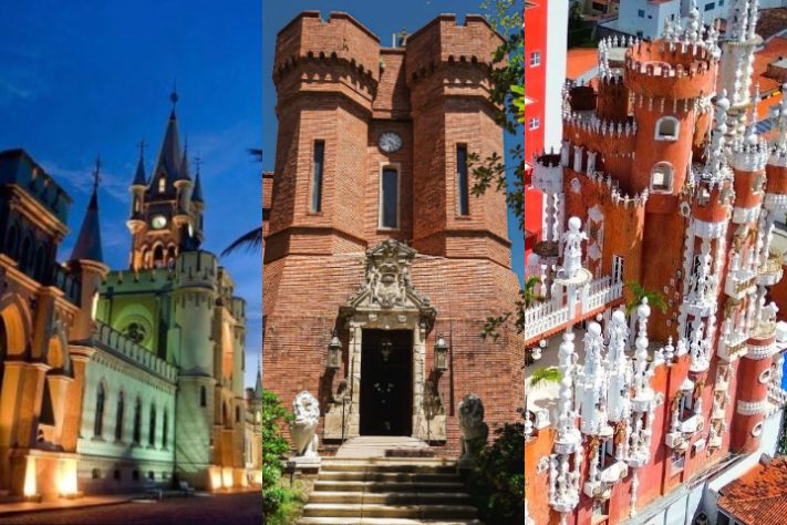 Castelos no Brasil que parecem cenários de contos de fadas - Montagem/Flickr/Reprodução