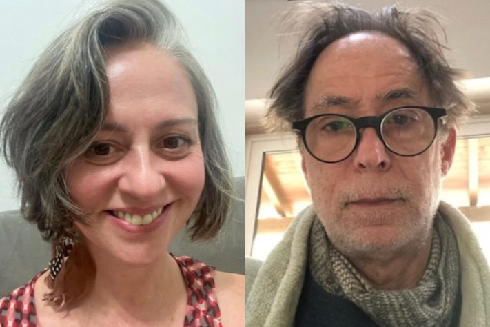 Guta Stresser e Pedro Cardoso em 