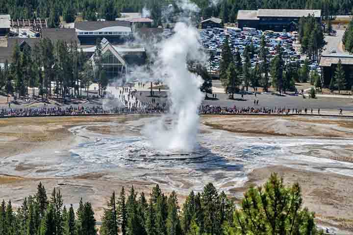 Old Faithful, Yellowstone National Park, EUA - Divulgação
