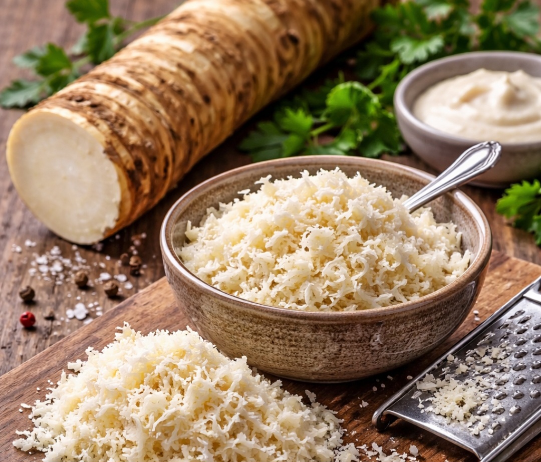 A raiz-forte, por outro lado, tem um sabor mais agressivo e persistente, com ardência prolongada. Seu impacto é mais intenso e pode até lacrimejar os olhos em maior quantidade. É comum em molhos e acompanhamentos mais robustos.