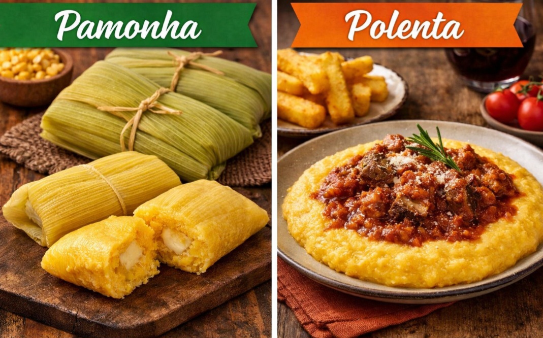 No fim, embora a confusão seja comum, cada prato tem identidade própria. Entender essas diferenças ajuda não só a reconhecer cada um deles, mas também a valorizar a variedade de preparos possíveis a partir do milho.