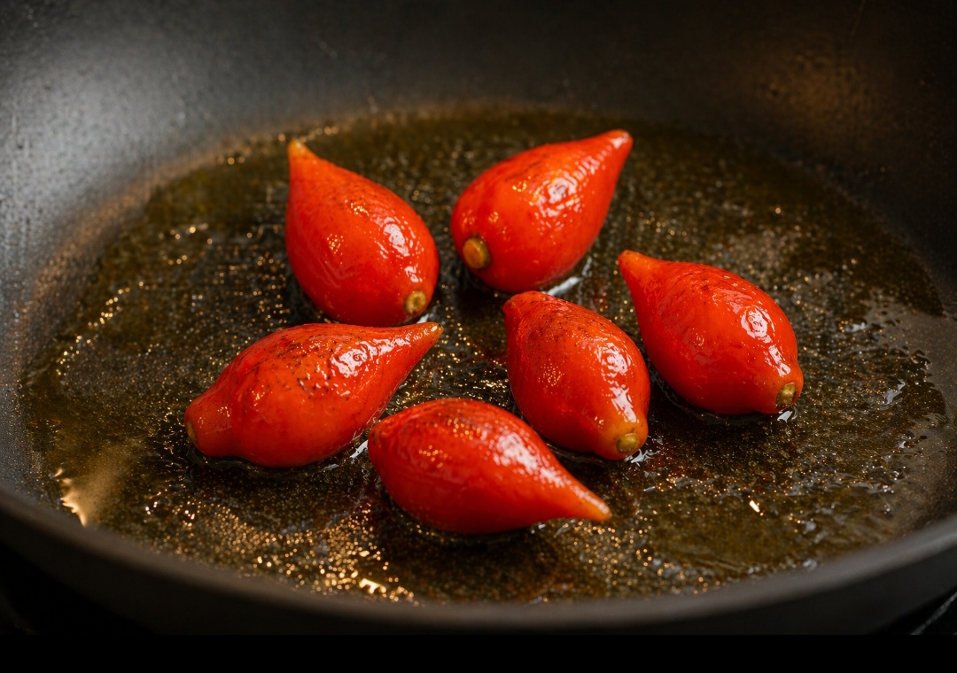 Outra dica essencial é o modo de preparo. Pimentas refogadas ou aquecidas tendem a suavizar o impacto, espalhando o sabor de forma mais equilibrada.