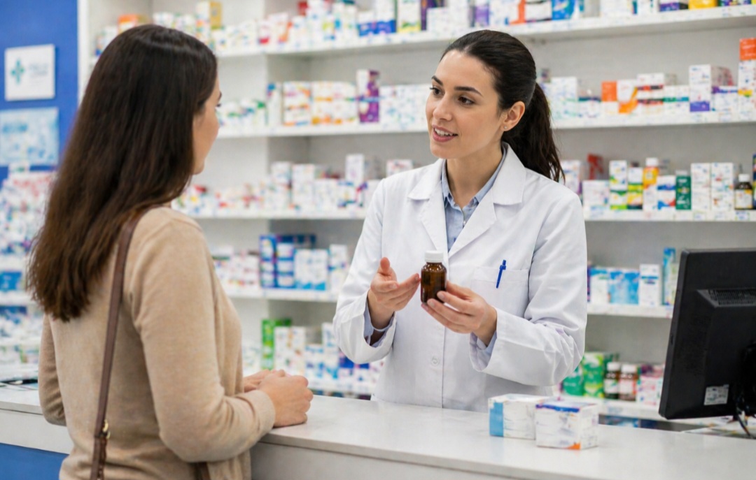 Em caso de dúvida, a pessoa pode levar o produto até um farmacêutico, um profissional habilitado para informações sobre os remédios. No Brasil, toda farmácia e drogaria é obrigada por lei a ter um farmacêutico responsável durante todo o horário de funcionamento.