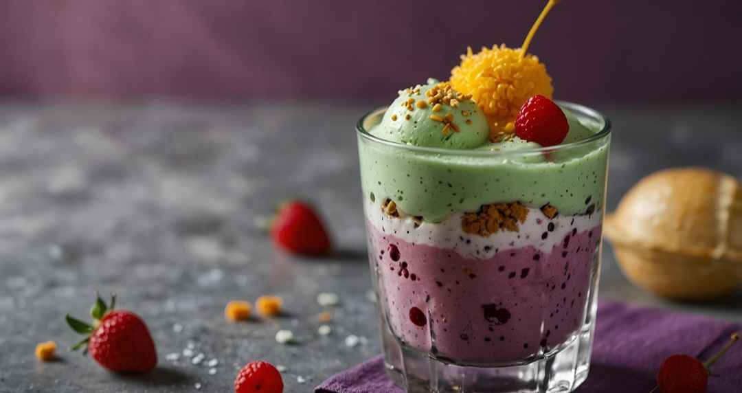 A falooda pode oferecer energia rápida devido aos açúcares e carboidratos presentes nos xaropes e macarrão, além de proteínas e cálcio do leite. As sementes adicionam fibras e micronutrientes, tornando a bebida mais equilibrada quando consumida com moderação e dentro de uma dieta variada. Assim, ela pode ser vista como indulgência festiva que também traz benefícios nutricionais básicos.