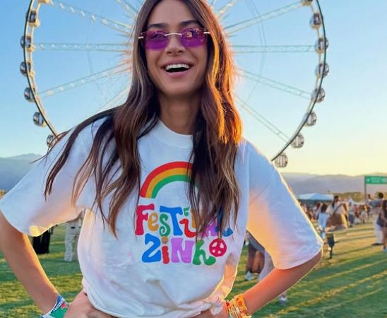 Thaila Ayala comemora aniversário de 40 anos no Coachella