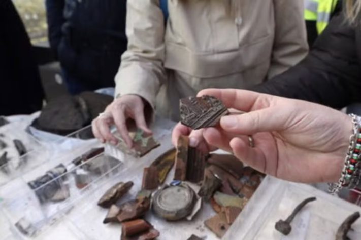 Três barris do século 17 foram encontrados intactos durante escavações em cidade da Noruega - Sara Langvik Derrick/Instituto Norueguês de Pesquisa do Patrimônio Cultural (NIKU)