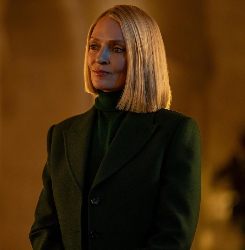 Uma Thurman vai retornar como Charley na segunda temporada de 'Dexter: Ressurreição'. A personagem, uma ex-oficial de operações especiais ligada a Leon Prater, deixou Nova York no fim do primeiro ano para cuidar da mãe doente. A nova temporada também contará com a entrada de Brian Cox, de 'Succession', no papel do criminoso Don Framt. Além disso, Michael C. Hall seguirá como protagonista da série no papel de Dexter Morgan.
 -  (crédito: Divulgação)