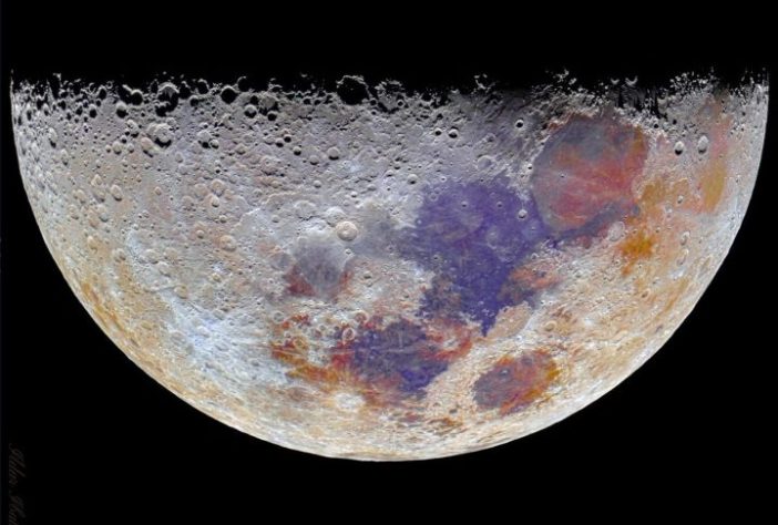 Fotos da Lua colorida enganaram internautas durante missão Artemis II - Divulgação/Ibatullin Ildar