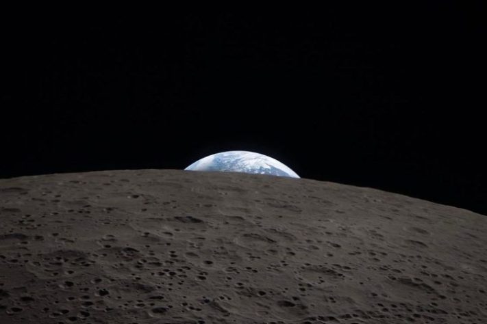 Lua e Terra, Artemis II - Reprodução/@nasa