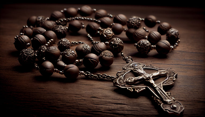 O rosário completo é formado por quatro conjuntos de mistérios: gozosos, luminosos, dolorosos e gloriosos. Cada conjunto contém cinco dezenas de Ave-Marias, totalizando vinte dezenas. A proposta não é apenas repetir orações, mas refletir sobre episódios centrais da fé cristã. Por isso, ele é considerado uma prática mais longa e contemplativa