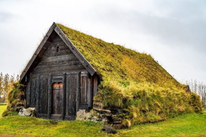 Casas de turfa na Islândia - Pexels/David Stanfield