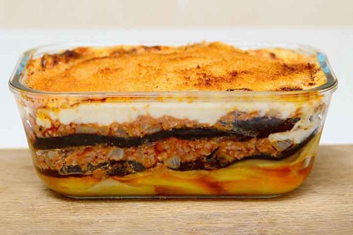 Moussaka, prato grego