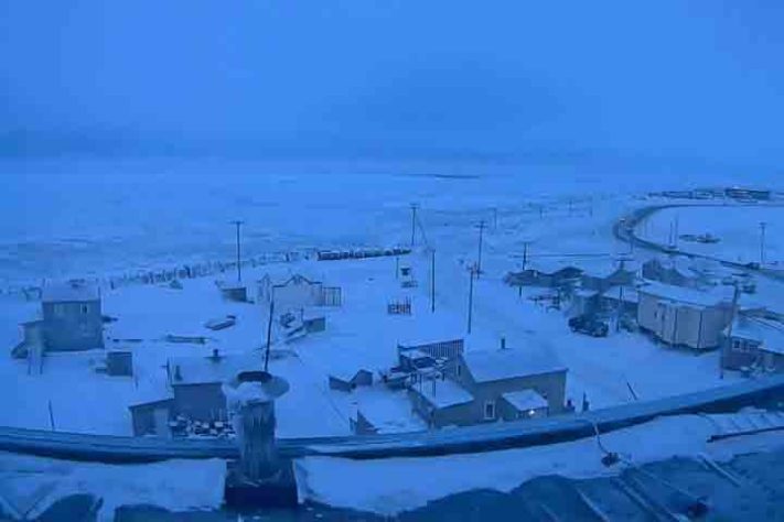 Utqiaġvik, antiga Barrow, Alasca - Reprodução do X @NeuralSpace_