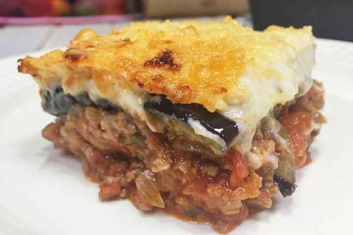 Moussaka, prato grego