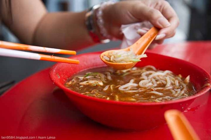 Laksa, prato asiático