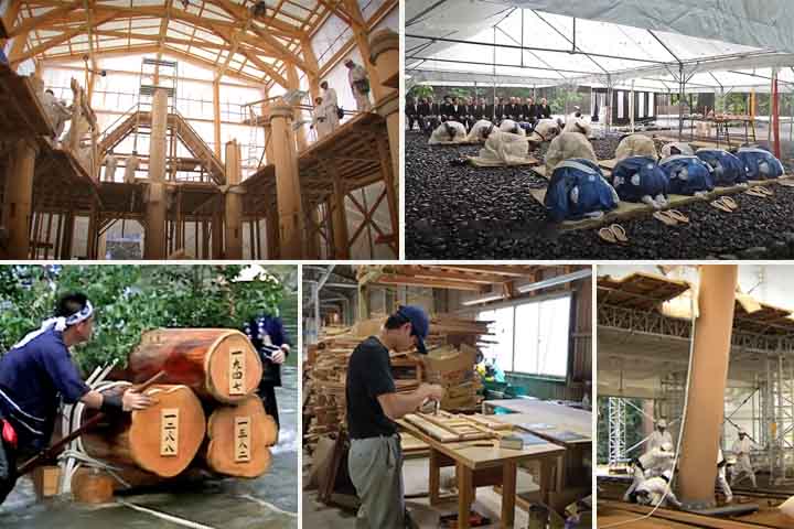 A cada 20 anos, o local é totalmente reconstruído no ritual Shikinen Seng?, que simboliza renovação e continuidade espiritual. Isso mantém viva a tradição e transmite conhecimento entre gerações de artesãos e sacerdotes. A reconstrução é ato de fé e de respeito à impermanência da vida, reafirmando que o sagrado se renova sem perder sua essência, e que a memória espiritual se fortalece a cada novo ciclo.