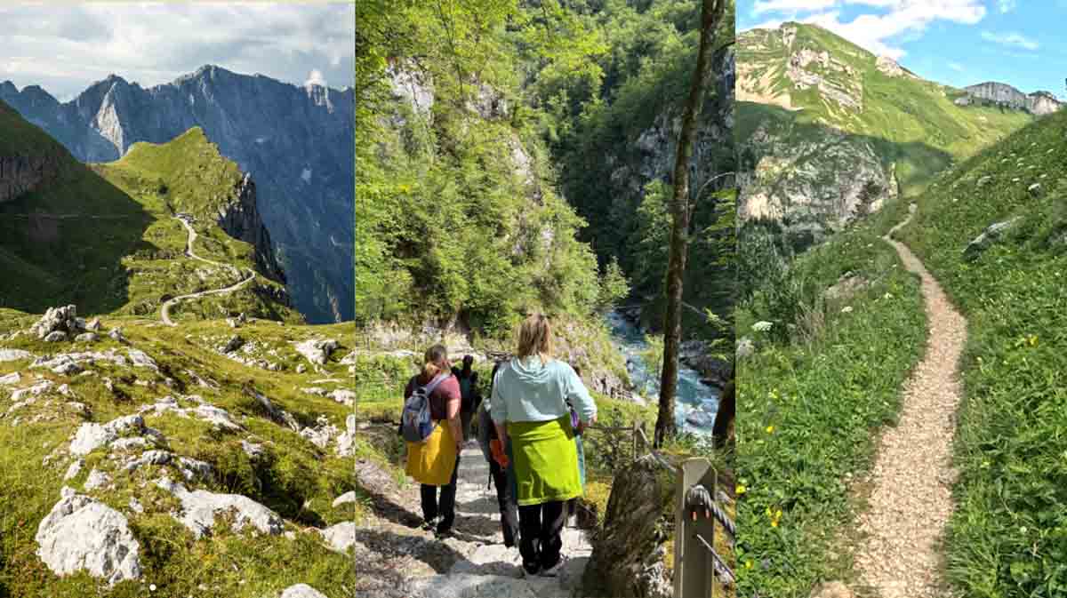 As trilhas nos Alpes Julianos, próximas a Bled, oferecem contato direto com a natureza e vistas espetaculares. Caminhadas e escaladas atraem aventureiros e amantes do ecoturismo. A região também é habitat de fauna e flora preservadas, reforçando o valor ambiental da cidade. Programas de conservação incentivam visitantes a respeitar e proteger o ecossistema.