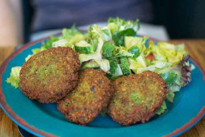 Faláfel, salgado da culinária árabe