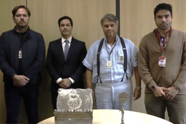Devolução de arte sacra à Igreja de Nossa Senhora da Lapa dos Mercadores - Divulgação