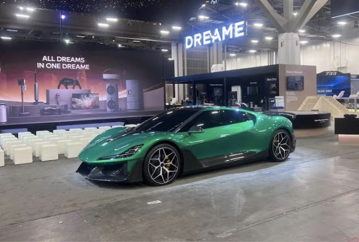 Nebula Next 01 Jet Edition, hipercarro chinês com foguetes que promete ir de 0 a 100 km:h em menos de um segundo – Divulgação/Dreame Technology