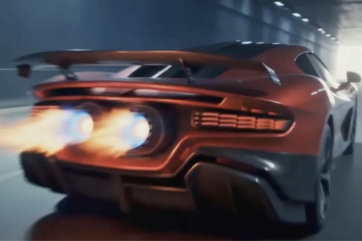 Nebula Next 01 Jet Edition, hipercarro chinês com foguetes que promete ir de 0 a 100 km:h em menos de um segundo – Divulgação/Dreame Technology