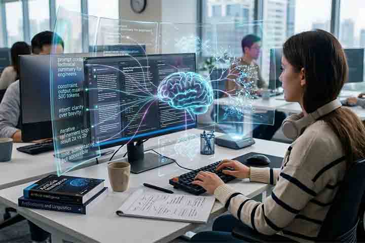 Engenheiro de Prompt - Profissional voltado à IA generativa, cria comandos e interações que orientam sistemas de inteligência artificial a produzir respostas mais precisas e úteis. Ele entende como estruturar instruções para extrair o melhor desempenho dessas ferramentas. Com a expansão das IAs generativas, essa função surge como uma nova especialização. Empresas buscam profissionais capazes de maximizar o potencial dessas tecnologias.
