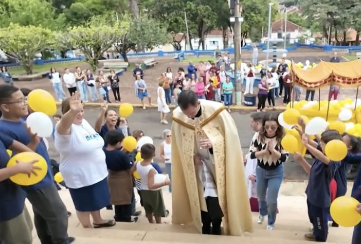 Igreja do interior de SP será guardiã de relíquia de primeiro grau de São João Paulo II - Reprodução/EPTV