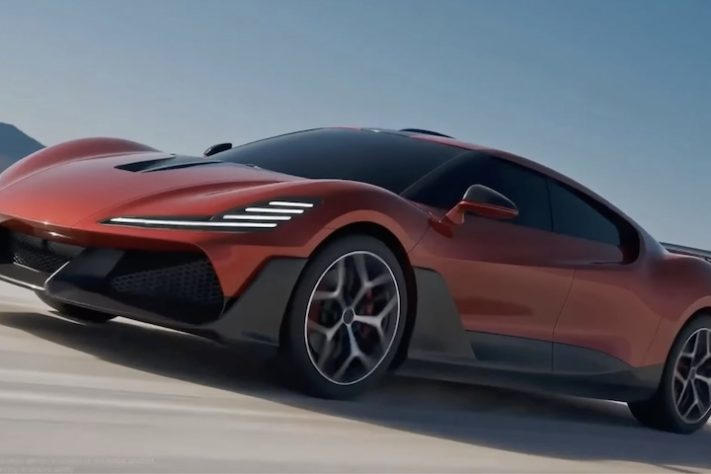 Nebula Next 01 Jet Edition, hipercarro chinês com foguetes que promete ir de 0 a 100 km:h em menos de um segundo – Divulgação/Dreame Technology