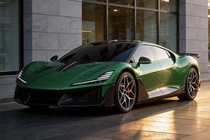 Nebula Next 01 Jet Edition, hipercarro chinês com foguetes que promete ir de 0 a 100 km:h em menos de um segundo – Divulgação/Dreame Technology