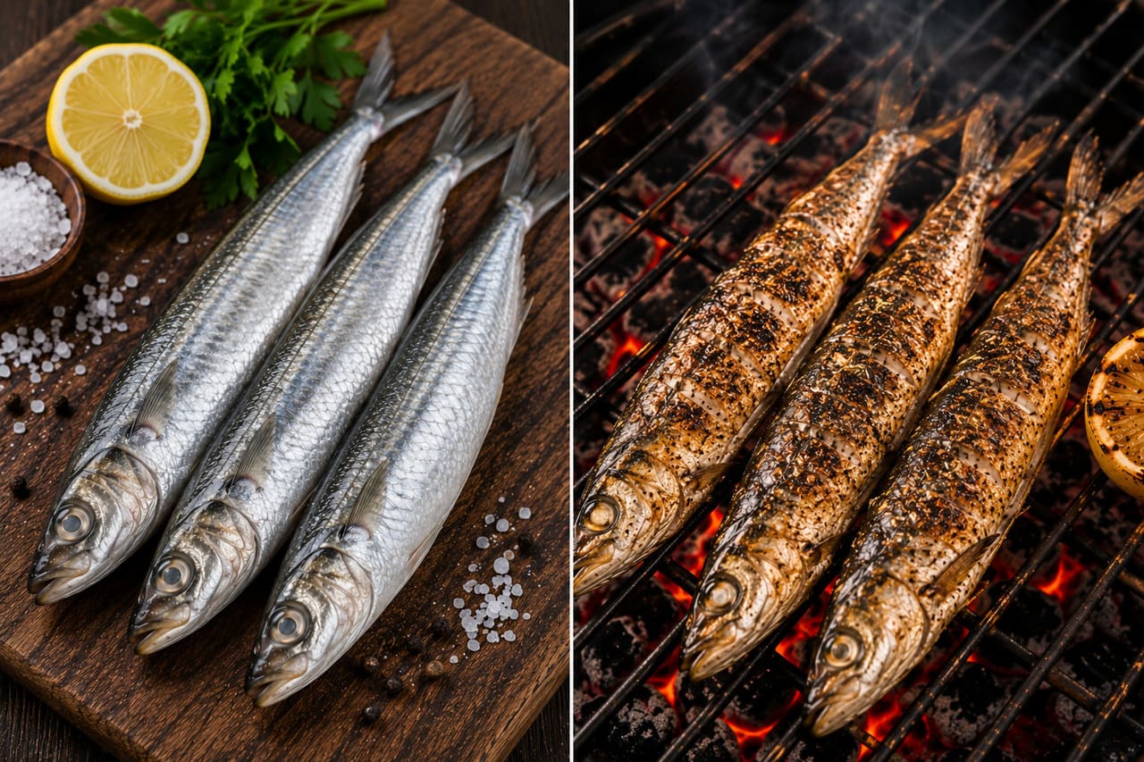 A anchova é bastante valorizada em restaurantes especializados em peixes na brasa. Ela apresenta carne firme e sabor intenso, além de suportar bem altas temperaturas sem perder muita umidade.