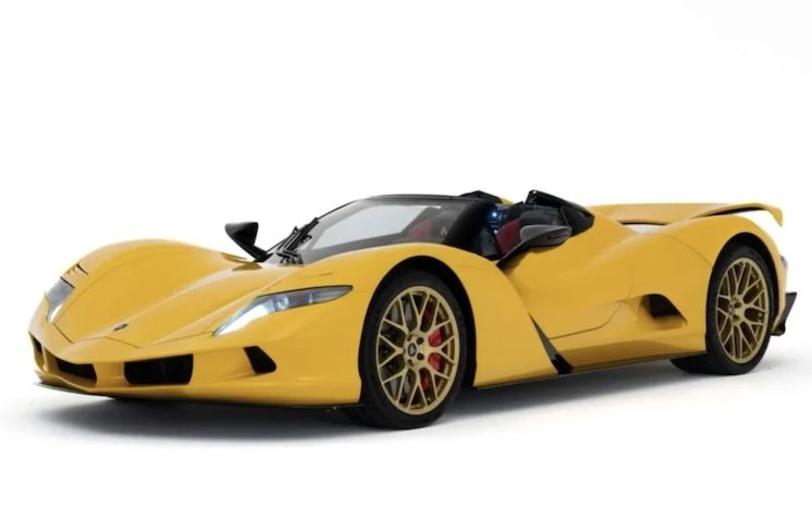 O Rimac Nevera R é elétrico e fabricado na Croácia, o Czinger 21C é americano e híbrido, enquanto o Aspark Owl Roadster é japonês e é elétrico. Todos começaram a ser entregues a partir de 2024 e 2025. Ou seja, o hipercarro da Dreame Technology, com sua promessa de 0,9 segundo, seria teoricamente mais que o dobro mais rápido do que qualquer carro de produção existente hoje.  -  (crédito: Divulgação/Aspark)