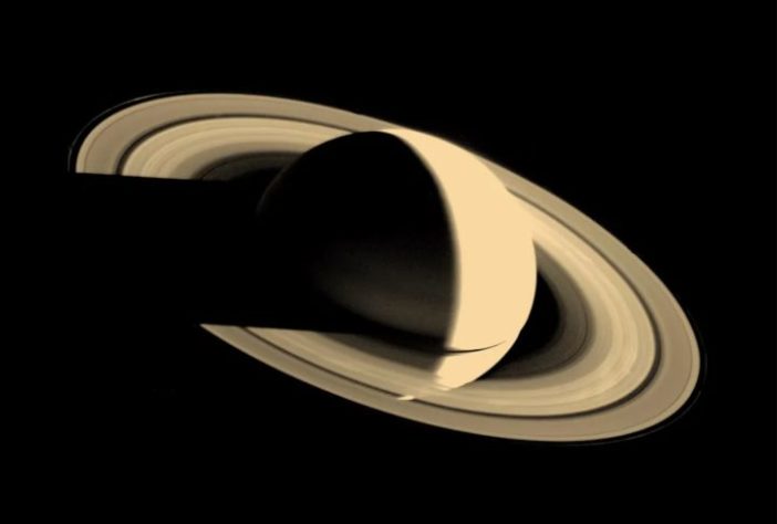Foto de Saturno feita pela Voyager 1 – Divulgação/NASA